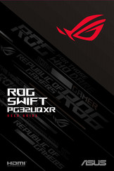 Asus ROG SWIFT PG32UQXR Bedienungsanleitung