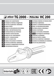 EMAK Oleo-Mac HC 200 Betriebs- Und Wartungsanleitung