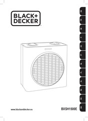 Black & Decker BXSH1500E Bedienungsanleitung