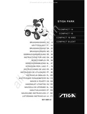 Stiga PARK COMPACT 16 Gebrauchsanweisung