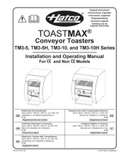 Hatco TOASTMAX TM3-10H Installations- Und Bedienungshandbuch