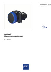 Stahl SolConeX 8572/15 Serie Betriebsanleitung