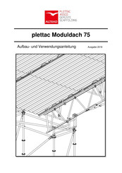 Altrad plettac 75 Aufbau- Und Verwendungsanleitung
