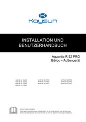 Kaysun Aquantia KHP-BI 12 DVR2 Benutzerhandbuch