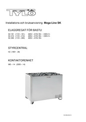 Tylo Mega Line SK 260 Installations- Und Bedienungsanleitung