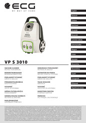 ECG VP S 3010 Bedienungsanleitung