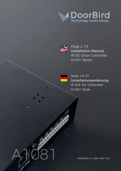 DoorBird A1081 Seite Installationsanleitung
