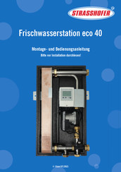 Strasshofer eco-40 Montage- Und Bedienungsanleitung