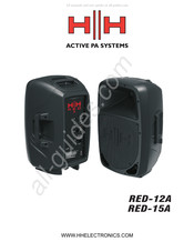 HH Electronics RED-12A Bedienungsanleitung