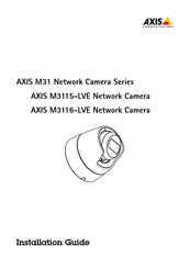 Axis Communications M3115-LVE Installationsanleitung