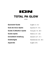 ION TOTAL PA GLOW iPA69C Schnellstartanleitung