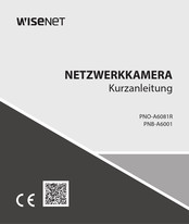 Wisenet PNB-A6001 Kurzanleitung