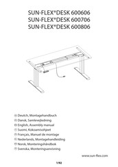 Sun-Flex 600606 Montagehandbuch
