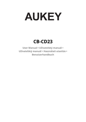 Aukey CB-CD23 Benutzerhandbuch
