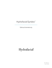 hydrafacial Syndeo Gebrauchsanweisung