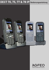 AGFEO DECT 78 IP Bedienungsanleitung