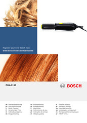 Bosch PHA 1151 Gebrauchsanleitung