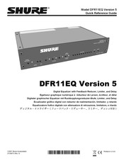 Shure DFR11EQ Kurzreferenz