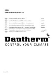 Dantherm DRC1 Servicehandbuch