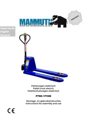 Mammuth PT15E Montage- Und Gebrauchanleitung