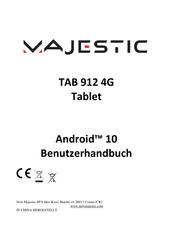Majestic TAB 912 4G Benutzerhandbuch