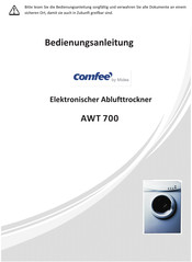 Midea Comfee AWT 700 Bedienungsanleitung