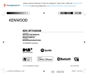 Kenwood kdc-bt720dab Bedienungsanleitung