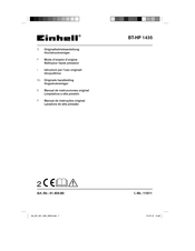 EINHELL 41.404.80 Originalbetriebsanleitung