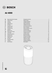 Bosch Air 4000 Installationsanleitung