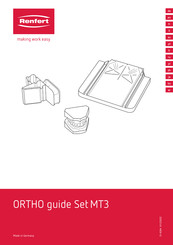Renfert ORTHO guide Set MT3 Anleitung
