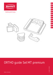 Renfert ORTHO guide Set MT premium Anleitung