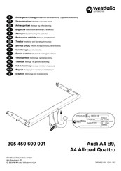 Westfalia Automotive 305 450 600 001 Montage- Und Betriebsanleitung
