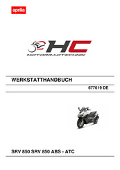 APRILIA SRV 850 ABS-ATC 2015 Werkstatt-Handbuch
