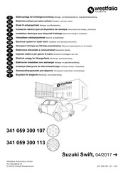 Westfalia Automotive 341 059 300 107 Montage- Und Betriebsanleitung