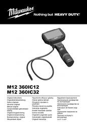 Milwaukee M12 360IC32 Originalbetriebsanleitung