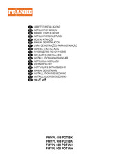 Franke FMYPL 908 POT WH Installationsanleitung