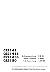 Jonsered CS2145S Bedienungsanweisung