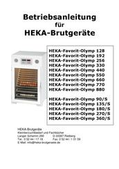 heka Favorit-Olymp 90/S Betriebsanleitung
