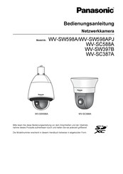Panasonic WV-SW598APJ Bedienungsanleitung