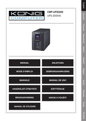 Konig Computer CMP-UPS2000 Anleitung