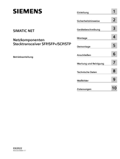 Siemens SIMATIC NET STP Betriebsanleitung