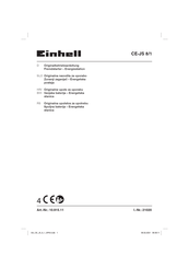 EINHELL CE-JS 8/1 Originalbetriebsanleitung