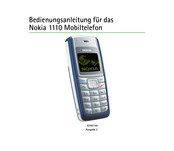 Nokia 1110 Bedienungsanleitung
