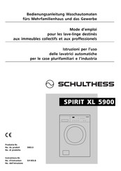 Schulthess SPIRIT XL 5900 Bedienungsanleitung