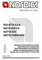 LA NORDICA ISOTTA FORNO EVO Benutzerhandbuch