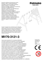 Lemeks Palmako MV70-3121-3 Montage-, Aufbau- Und Wartungsanleitung