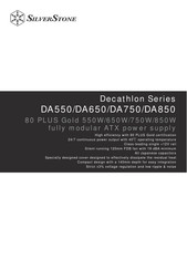 SilverStone DA550 Bedienungsanleitung