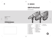 Bosch GBH 8-45 DV Professional Originalbetriebsanleitung