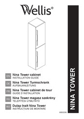 Wellis NINA TOWER WB00286 Aufbauanleitung