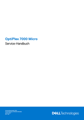 Dell OptiPlex 7000 Micro Servicehandbuch